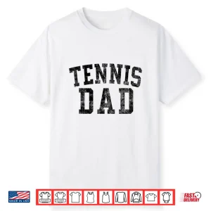 Parent Birthday Tennis Classic Bold Font Identity Shirt
