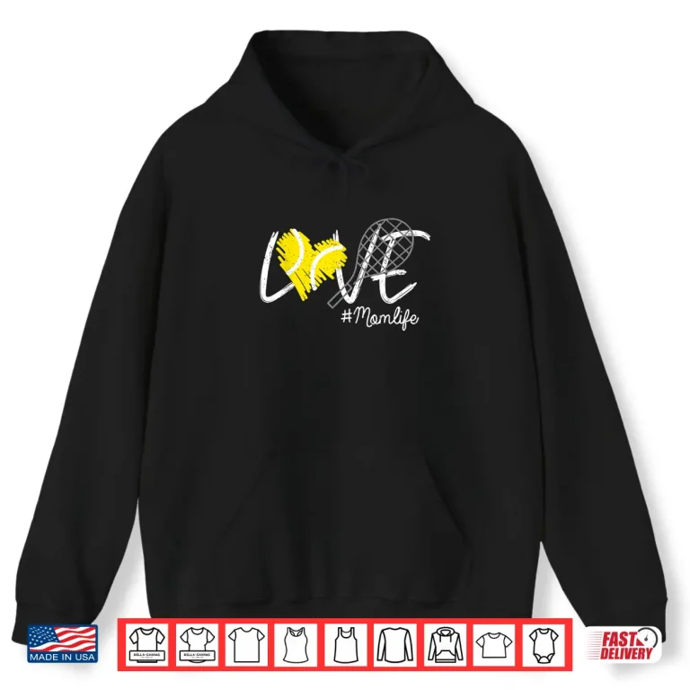 Hoodie Parent Life Tennis Mother Day Professional Identity Gift Shirt