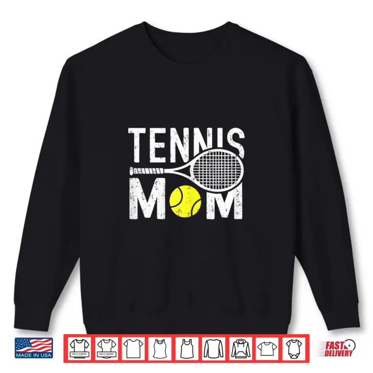 Sweatshirt Parent Lover Tennis Mothers Day Identity Graphic Shirt