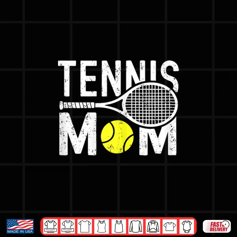Design Parent Lover Tennis Mothers Day Identity Graphic Shirt