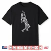 Professional Silhouette Tennis Aesthetic Graphic Minimalist Shirt
