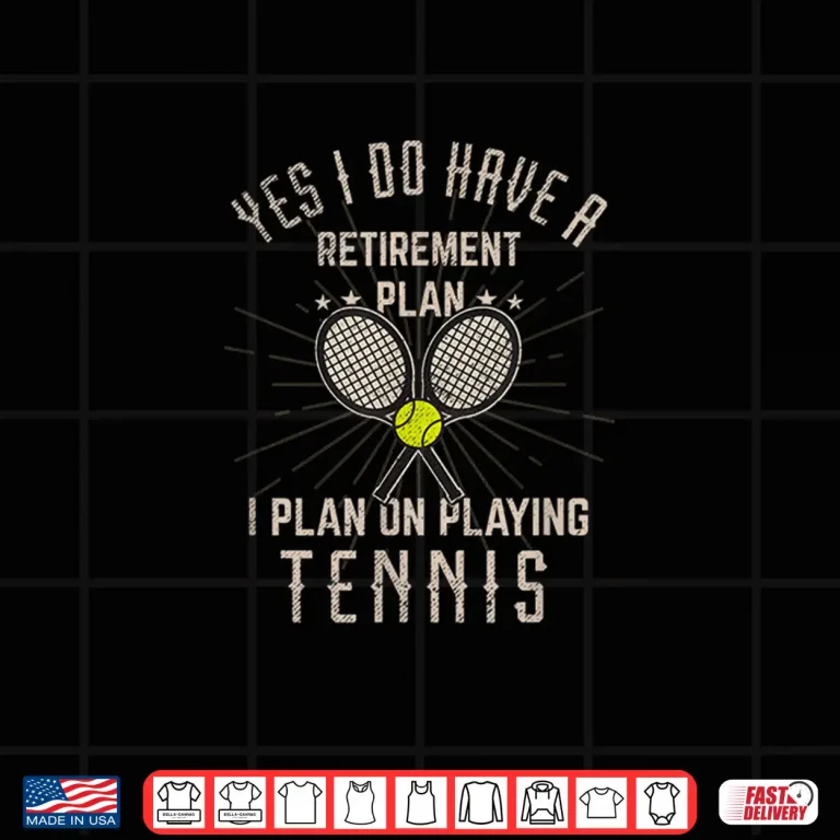 Design Retired Player Tennis Professional Retirement Humor Funny Shirt