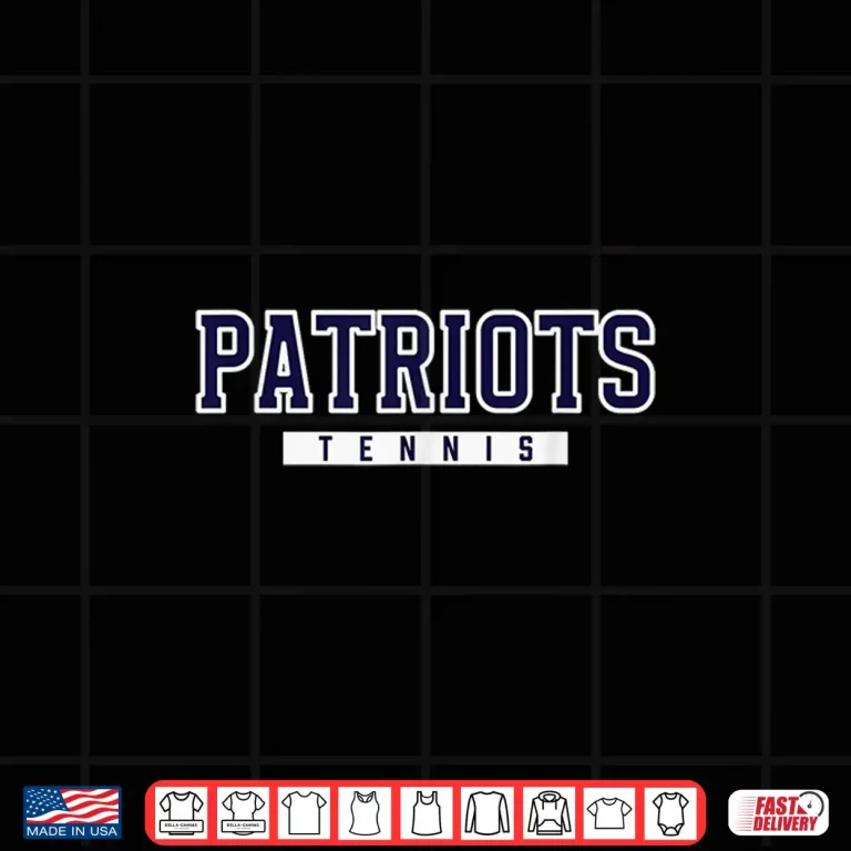 Design Revere Patriots Tennis School Team Professional Athletic Shirt
