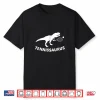 Tennisaurus Dinosaur Tennis Funny Racket Sports Graphic Shirt