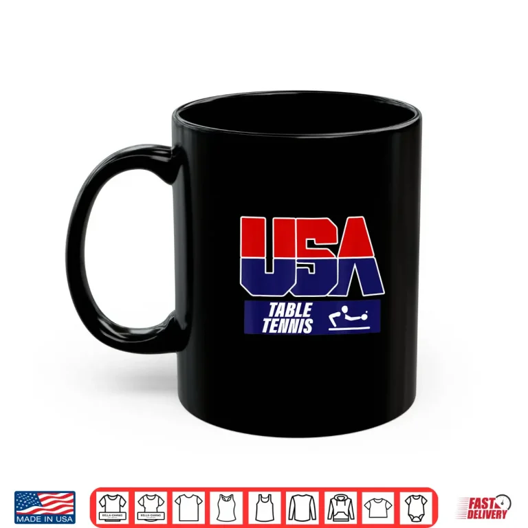 Mug Twenty Twenty One USA Team Table Tennis Athletic Graphic Shirt