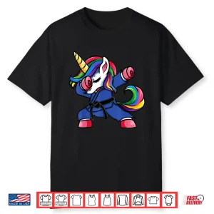 Dabbing Unicorn Brazilian Jiu Jitsu Bjj Parent Identity Shirt