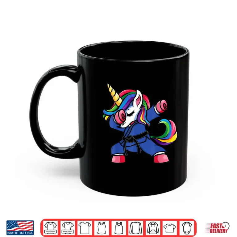 Mug Dabbing Unicorn Brazilian Jiu Jitsu BJJ Parent Identity Shirt