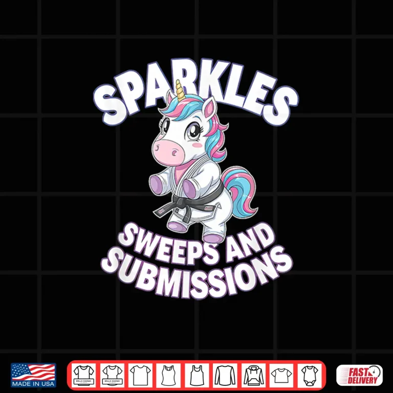 Design Cute Grappling Design Jiu Jitsu Unicorn Professional Aesthetic Shirt