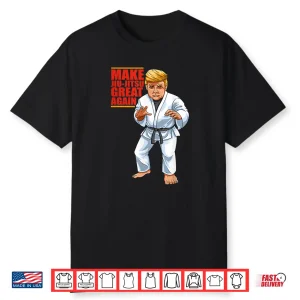 Donald Trump Democrat Brazilian Jiu Jitsu Bjj Political Humor Gift Shirt