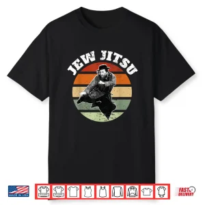 Jewish Rabbi Martial Arts Jew Jitsu Bjj Jiu Jitsu Humor Shirt