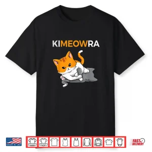 Kimura Cute Kawaii Cat Jiu Jitsu Bjj Professional Humor Shirt