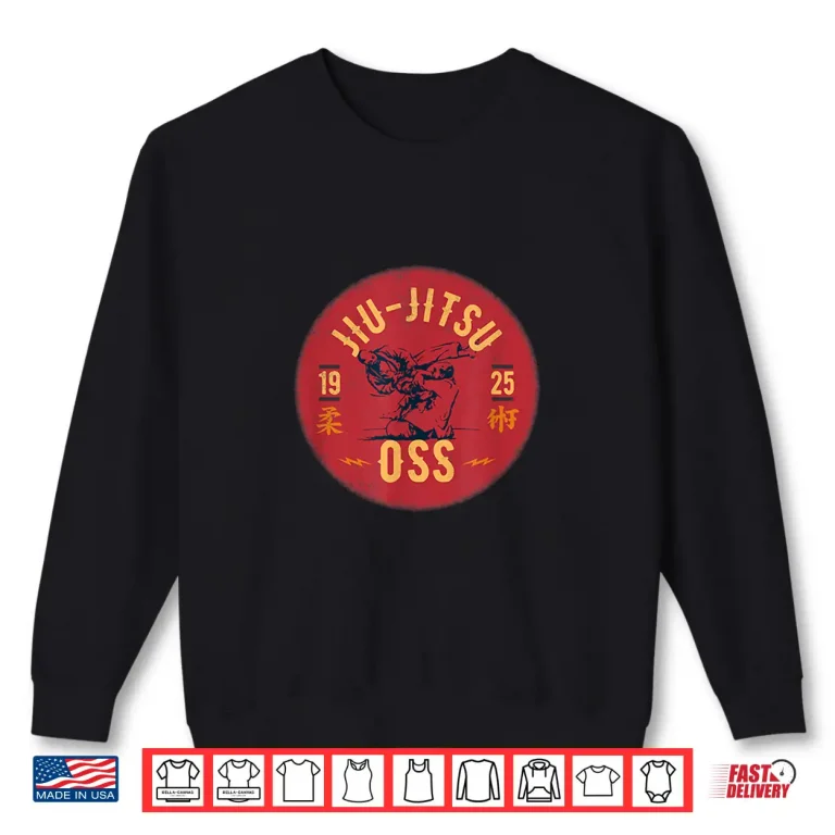 Sweatshirt Professional Athletic Brazilian Jiu Jitsu BJJ Modern Graphic Apparel Shirt