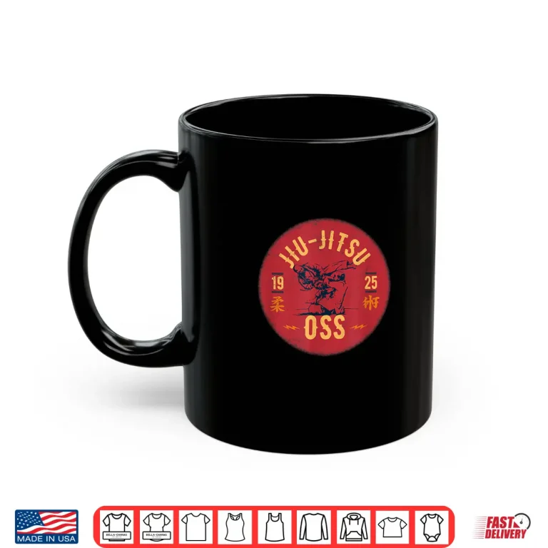 Mug Professional Athletic Brazilian Jiu Jitsu BJJ Modern Graphic Apparel Shirt 1