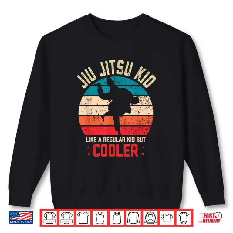 Sweatshirt Professional Martial Art Jiu Jitsu BJJ Youth Modern Graphic Shirt 1