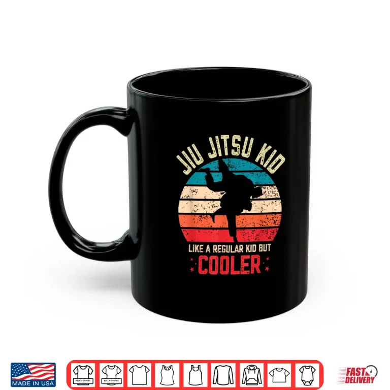 Mug Professional Martial Art Jiu Jitsu BJJ Youth Modern Graphic Shirt 1