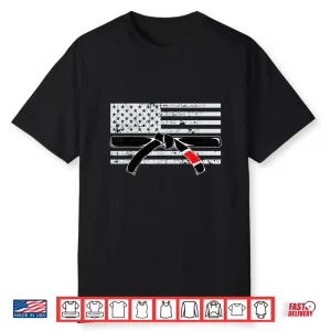 Black Belt Ranking American Flag Jiu Jitsu Bjj Jiujitsu Gift Shirt