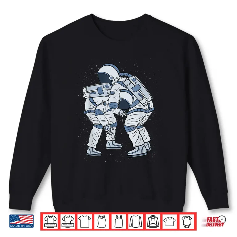 Astronaut Combat Sport Jiu Jitsu Bjj Martial Arts Graphic Shirt 2 Sweatshirt Astronaut Combat Sport Jiu Jitsu BJJ Martial Arts Graphic Shirt