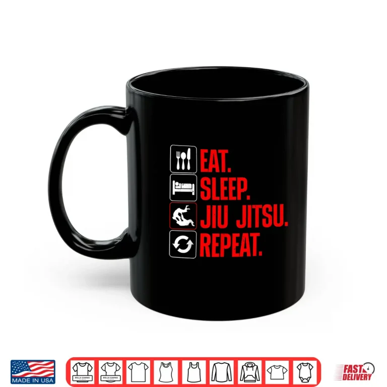 Mug Professional Art Jiu Jitsu Brazilian Jujitsu BJJ Lover Graphic Shirt