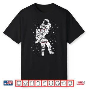 Astronaut Space Design Jiu Jitsu Jujitsu Bjj Professional Humor Shirt