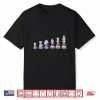 Chess Pieces Fighter Gift Jujitsu Bjj Professional Humor Funny Shirt