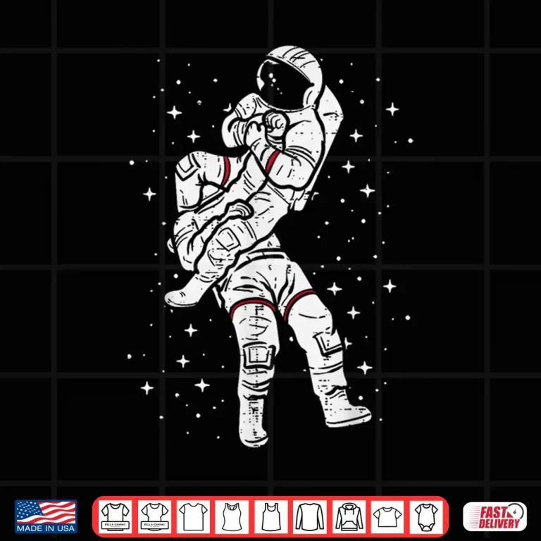 Design Astronaut Space Design Jiu Jitsu Jujitsu BJJ Professional Humor Shirt