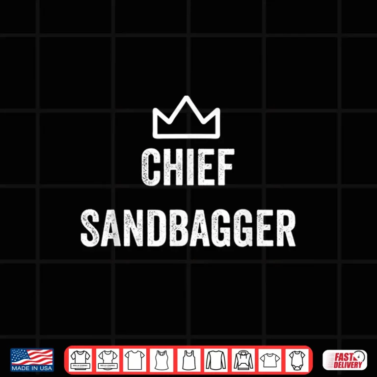 Design Chief Sandbagger Chess Golf Meme BJJ Professional Humor Shirt