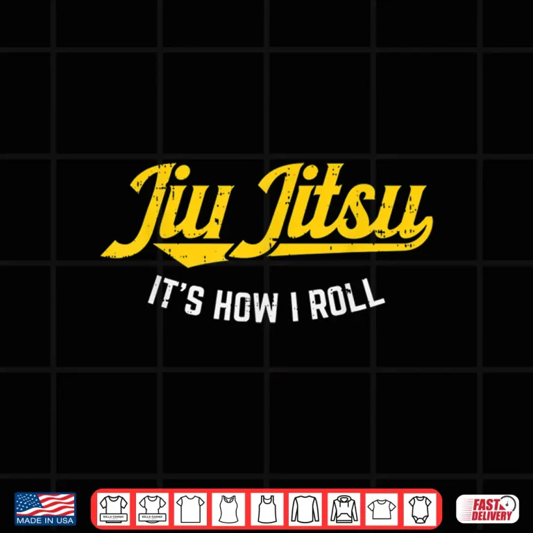 Design How I Roll Training Jiu Jitsu BJJ Martial Arts Gift Shirt