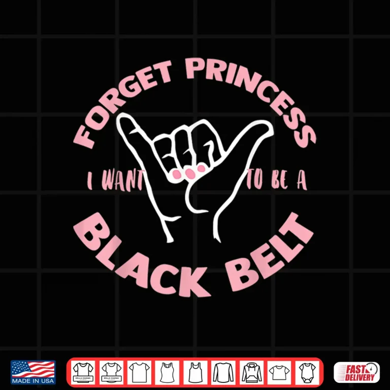 Design I Want To Be A Black Belt Jiu Jitsu BJJ Youth Statement Shirt