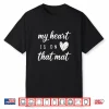 My Heart Is On That Mat Wrestling Bjj Jiu Jitsu Parent Identity Shirt