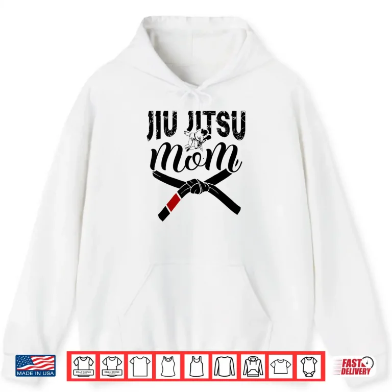 Hoodie Parent Identity Gift Jiu Jitsu Mom Brazilian BJJ Humor Shirt