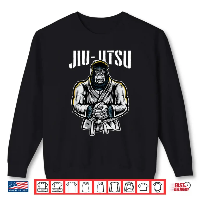 Sweatshirt Professional Athletic BJJ Brazilian Jiu Jitsu Modern Graphic Apparel Shirt
