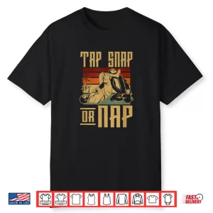 Tap Snap Or Nap Jiu Jitsu Professional Retro Vintage Shirt