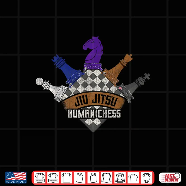 Design BJJ Is Like Chess Jiu Jitsu Professional Graphic Humor Funny Shirt
