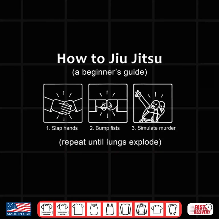 Design Beginner Jiu Jitsu Guide BJJ Gifts Brazilian Jiu Jitsu Humor Shirt