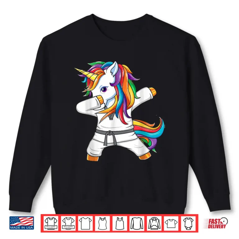 Sweatshirt Dabbing Unicorn Brazilian Jiu Jitsu BJJ Jew Jitsu Youth Shirt