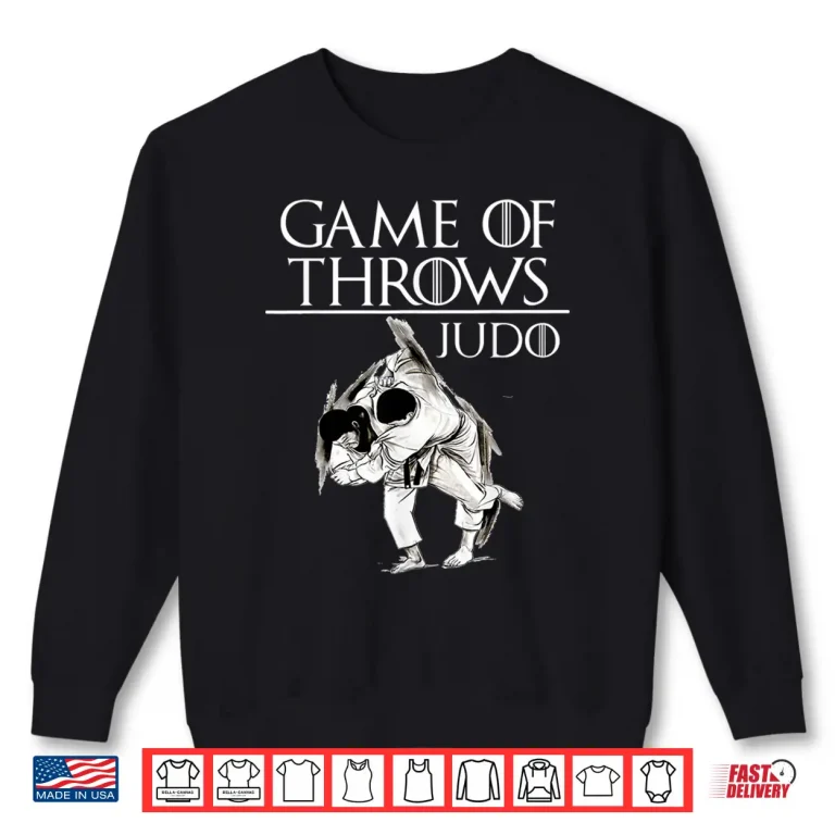 Sweatshirt Game Of Throws Judo BJJ Professional Parody Humor Funny Shirt