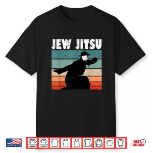 Jewish Martial Arts Jew Jitsu Jiu Jitsu Krav Maga Bjj Humor Shirt