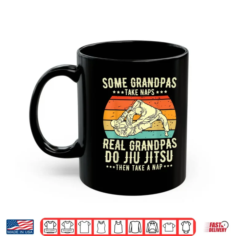 Mug Real Grandparents Do Brazilian Jiu Jitsu Jiu Jitsu Identity Shirt