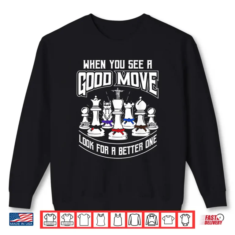 Sweatshirt BJJ Chess Brazilian Jiu Jitsu Professional BJJ Gift Shirt