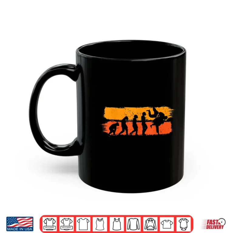 Mug Evolution Judo Throw Brazilian Jiu Jitsu BJJ Professional Gift Shirt
