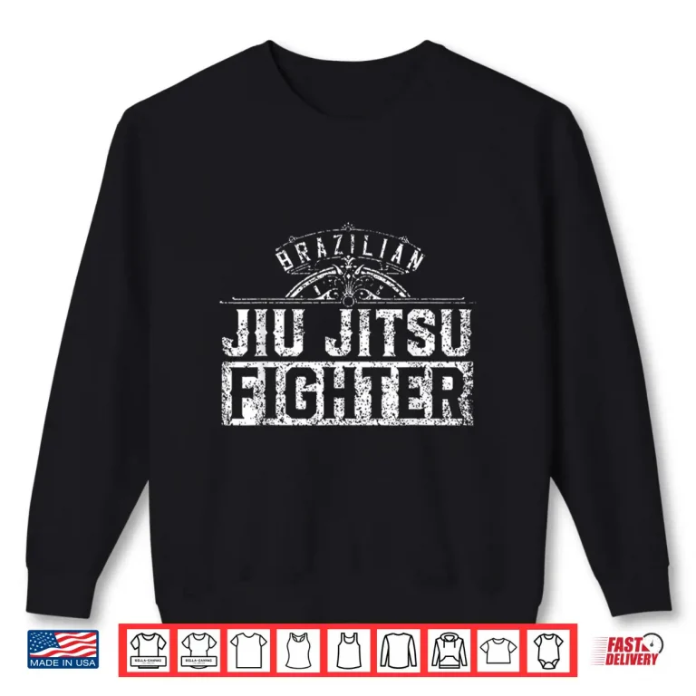 Sweatshirt Professional Fighter Brazilian Jiu Jitsu BJJ Martial Arts Shirt