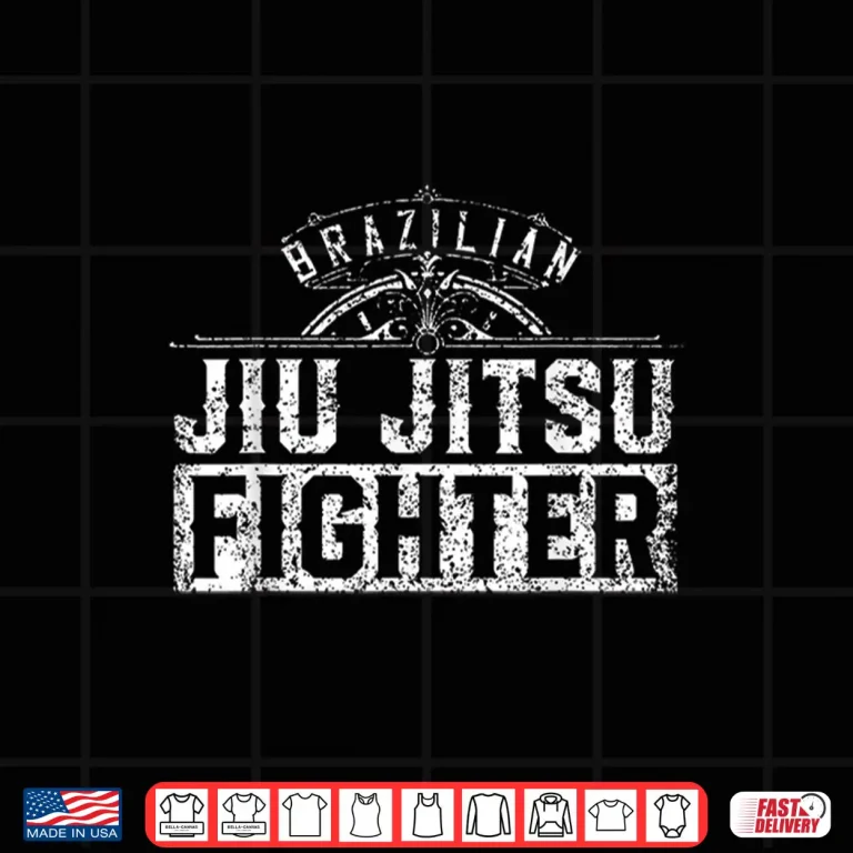 Design Professional Fighter Brazilian Jiu Jitsu BJJ Martial Arts Shirt