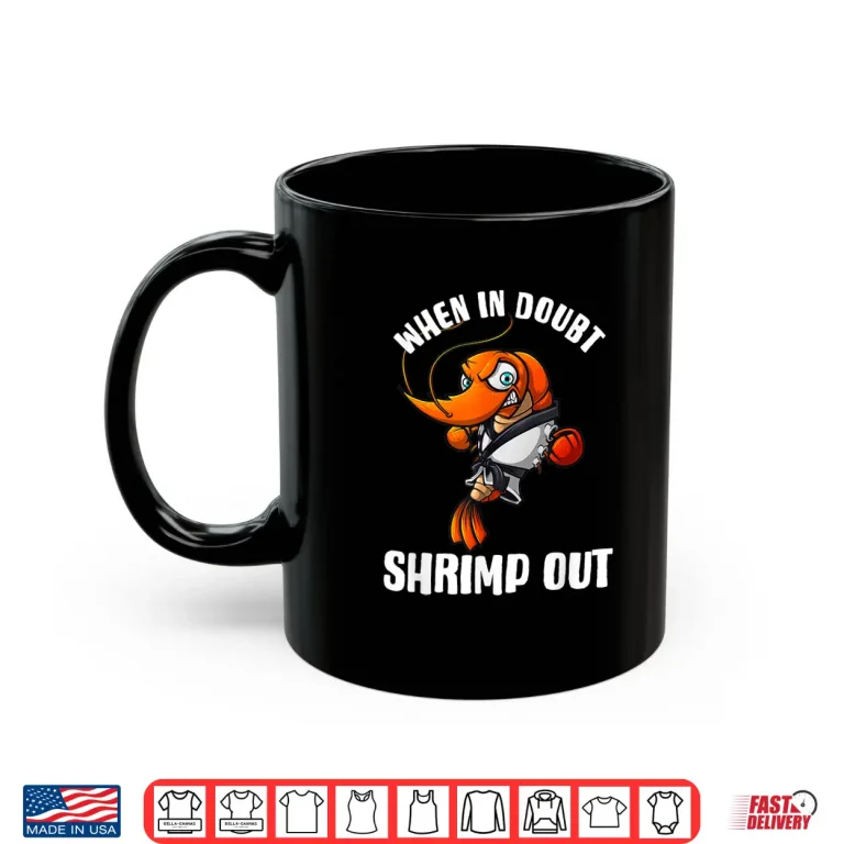 Mug Professional Shrimp Design Jiu Jitsu Brazilian BJJ Humor Funny Shirt