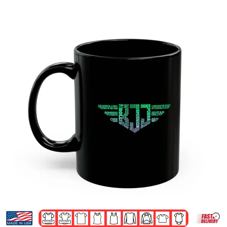 Mug Professional Slang Brazilian Jiu Jitsu BJJ Grappling Athletic Shirt