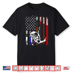 Stars And Stripes Rank Brazilian Jiu Jitsu Bjj Flag Graphic Shirt