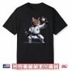 Black Belt Fighter Martial Arts Cat Karate Humor Funny Shirt