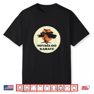 Eagle Fang Bonsai Tree Dojo Logo Cobra Kai Miyagi Do Karate Shirt