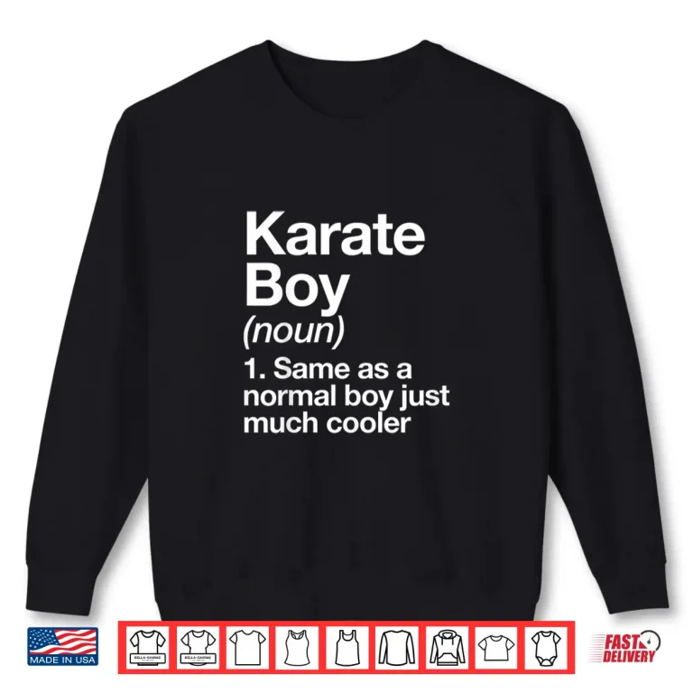Sweatshirt Definition Professional Karate Martial Arts Sports Humor Shirt
