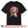 Japan Japanese Flag Graphic Cat Karate Judo Funny Shirt