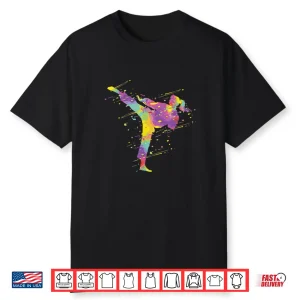 Professional Aesthetic Karate Modern Graphic Apparel Shirt